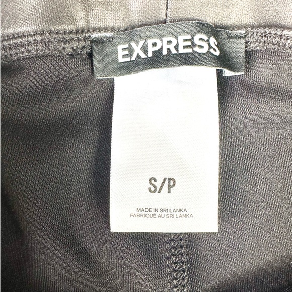 EXPRESS |Super High Waisted Faux Leather Leggings | Size Small - Picture 7 of 14